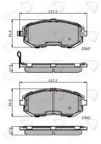 COMLINE ADB31760 - PASTILLAS FRENO