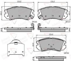 COMLINE ADB31776 - PASTILLAS FRENO