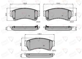 COMLINE ADB31787 - PASTILLAS FRENO