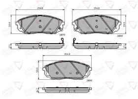 COMLINE ADB32013 - PASTILLAS FRENO