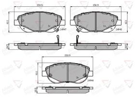 COMLINE ADB32035 - PASTILLAS FRENO