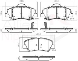 COMLINE ADB32040 - PASTILLAS FRENO