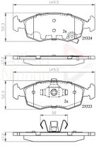 COMLINE ADB32104 - PASTILLAS FRENO