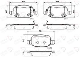 COMLINE ADB32139 - PASTILLAS FRENO