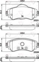 COMLINE ADB32145 - PASTILLAS FRENO