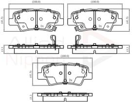 COMLINE ADB32161 - PASTILLAS FRENO