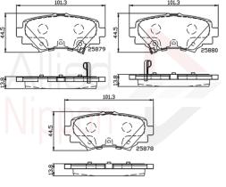 COMLINE ADB32248 - PASTILLAS FRENO