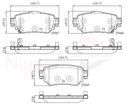 COMLINE ADB32277 - PASTILLAS FRENO