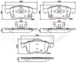 COMLINE ADB32280 - PASTILLAS FRENO