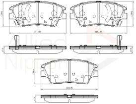 COMLINE ADB32322 - PASTILLAS FRENO