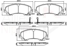 COMLINE ADB32337 - PASTILLAS FRENO