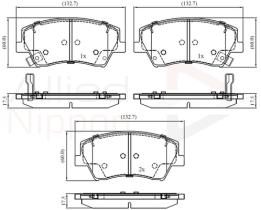 COMLINE ADB32343 - PASTILLAS FRENO