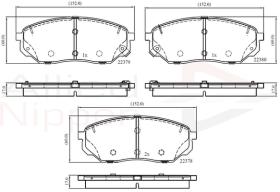 COMLINE ADB32353 - PASTILLAS FRENO