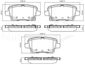 COMLINE ADB32384 - PASTILLAS FRENO