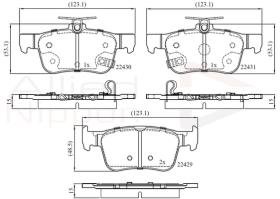 COMLINE ADB32407 - PASTILLAS FRENO