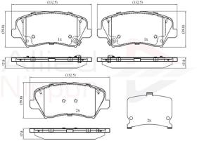 COMLINE ADB32408 - PASTILLAS FRENO