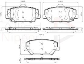 COMLINE ADB32440 - PASTILLAS FRENO