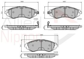 COMLINE ADB3435 - PASTILLAS FRENO