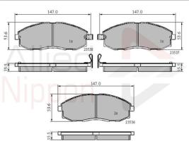 COMLINE ADB3481 - PASTILLAS FRENO