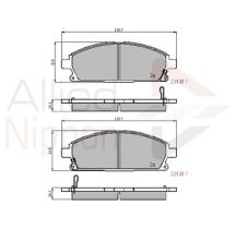 COMLINE ADB3591 - PASTILLAS FRENO