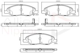 COMLINE ADB36044 - PASTILLAS FRENO