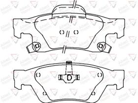 COMLINE ADB36076 - PASTILLAS FRENO