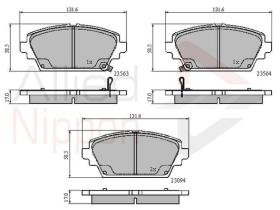 COMLINE ADB3802 - PASTILLAS FRENO