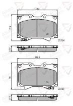 COMLINE ADB3831 - PASTILLAS FRENO