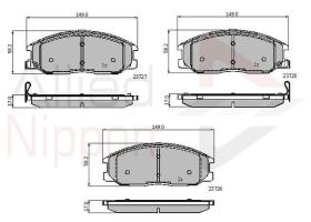 COMLINE ADB3902 - PASTILLAS FRENO