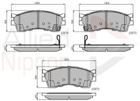 COMLINE ADB3941 - PASTILLAS FRENO