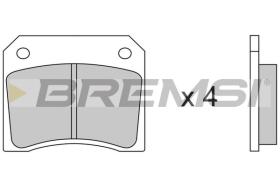 BREMSI BP2005 - B. PADS FIAT, PEUGEOT, ASTON MARTIN