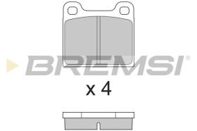 BREMSI BP2009 - B. PADS BMW, FORD, MERCEDES-BENZ, OPEL