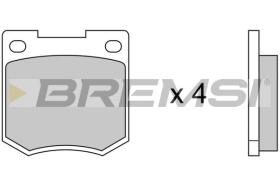 BREMSI BP2020 - B. PADS FORD, MORGAN, VOLVO, AUSTIN