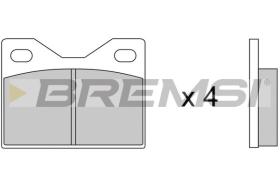 BREMSI BP2041 - B. PADS BMW, VW, AUDI, TALBOT, FERRARI