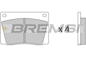 BREMSI BP2052 - B. PADS FIAT, ASTON MARTIN, DAIMLER