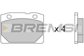 BREMSI BP2065 - B. PADS LADA