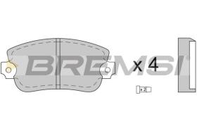 BREMSI BP2073 - B. PADS LANCIA