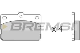 BREMSI BP2079 - B. PADS TOYOTA