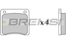 BREMSI BP2081 - B. PADS HONDA