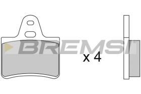 BREMSI BP2087 - B. PADS CITROEN