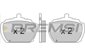 BREMSI BP2102 - B. PADS FORD, TRIUMPH, DAF, ROVER, MG