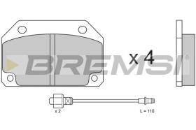 BREMSI BP2154 - B. PADS TALBOT