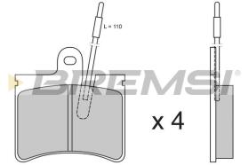 BREMSI BP2161 - B. PADS CITROEN