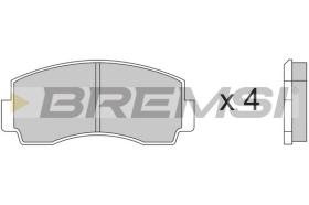 BREMSI BP2168 - B. PADS TOYOTA, MITSUBISHI, MAZDA