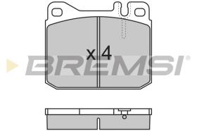 BREMSI BP2172 - B. PADS MERCEDES-BENZ