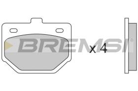 BREMSI BP2174 - B. PADS DAIHATSU