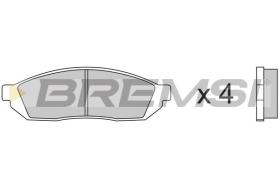 BREMSI BP2176 - B. PADS MARUTI, HONDA, TRIUMPH, SUZUKI