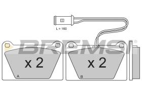 BREMSI BP2179 - B. PADS GEO, AUSTIN, RELIANT, MG