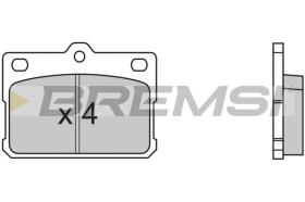 BREMSI BP2198 - B. PADS TOYOTA, HONDA, DAIHATSU, MAZDA