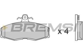 BREMSI BP2208 - B. PADS FORD, NISSAN, SKODA, YULON